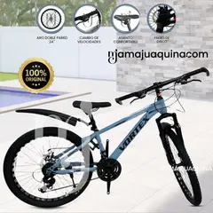 VELOX - Bicicleta Deportiva Aro 24 «LINEAL VORTEX» Light Blue