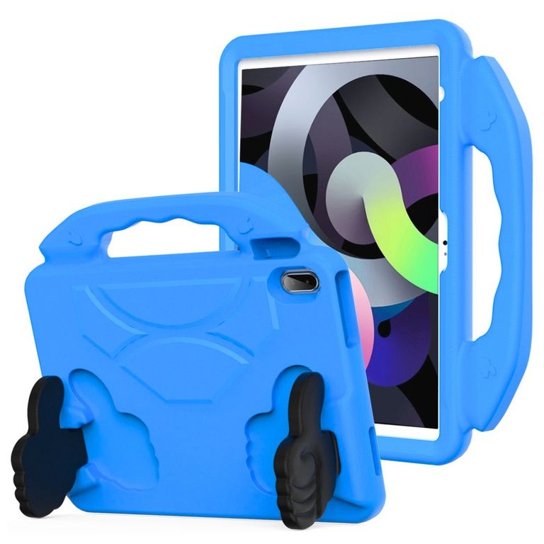 Funda Protector Goma Eva Antigolpe Para iPad A16 11th / 10 th Generación - Celeste