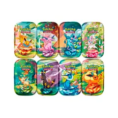 POKEMON - Evoluciones Prismaticas 2 Mini Latas Decorativas
