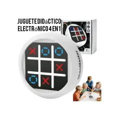 OEM - JUEGO DIDACTICO ELECTRONICO MICHI PORTATIL 4 EN 1