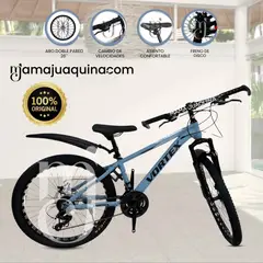 VELOX - Bicicleta Deportiva Aro 26 «LINEAL VORTEX» Light Blue