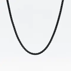 GENERICO - Cadena Collar tipo Cadena Acero Inoxidable 60cm