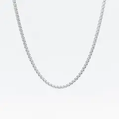 GENERICO - Cadena Collar tipo Cadena Acero Inoxidable 60cm