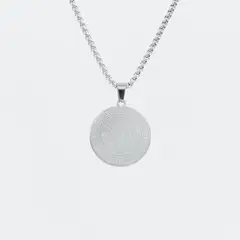 GENERICO - Collar Cadena Medusa Acero Inoxidable 60cm