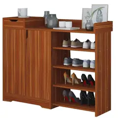 GENERICO - Zapatera Moderna Amir Blanco Amore Home