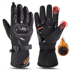 JET - Guantes Para moto Inpermeable Con Proteccion Dedos y Nudillos CTOUCH Talla L