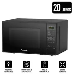 PANASONIC - HORNO MICROONDAS NN-SB25JB 20 LITROS