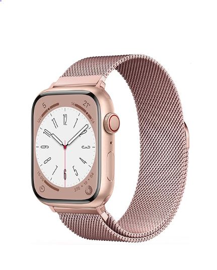 Correa Milanesa para Apple Watch 46mm - ROSADA