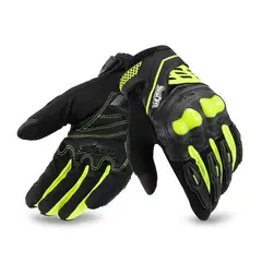 JET - Guantes Para Moto Dart Racing Con Proteccion Dedos y Nudillos +Touch Talla L