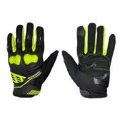 JET - Guantes Para Moto Dart Racing Con Proteccion Dedos y Nudillos +Touch Talla XL