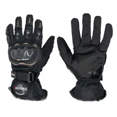 JET - Guantes Para Moto Dao-Trail Con Protección Dedos y NudillosTalla L