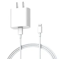 XIAOMI - Cargador 20W con Cable Tipo C Lightning para iPhone 11 12 13 14