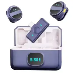 OEM - MICRÓFONO SOLAPERO INALÁMBRICO SX21 ULTRA LIGERO CON ANC