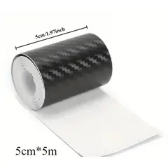 GENERICO - CINTA VINIL MOD FIBRA DE CARBONO 3D DE 5CM X 3M