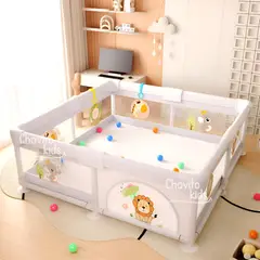 GENERICO - CORRALITO INFANTIL DE TELA DIDACTICO 150 x 150 cm