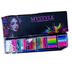 GENERICO - PALETA ARCOÍRIS Perfecta para - pintacaritas - bodypaint - maquillaje artístico