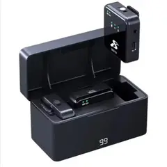 OEM - MICRÓFONO SOLAPERO INALÁMBRICO PROFESIONAL SX63 DUAL 4 EN 1 CON ESTUCHE DE CARGA