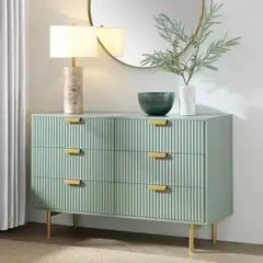R&R MUEBLES - Cómoda Moderna Rekan Agave