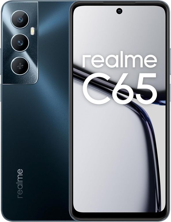Smartphone C65 256GB ROM 16GB RAM NFC 45W Carga Rápida Negro Estelar