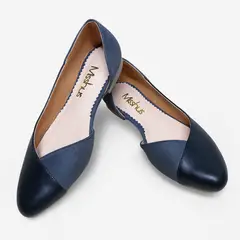 GENERICO - Balerinas Mujer Misshus Romy negro plomo