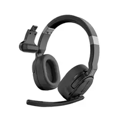 KLIP XTREME - Headset Inalámbrico Dual Stereo Mono Para Audio En Conferencias Y Hogar