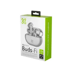 KLIP XTREME - Audífonos KTE-015WH True Wireless Bluetooth Blanco - Resi