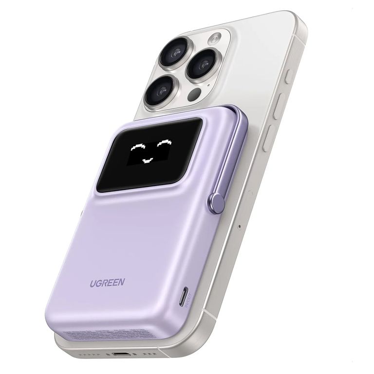 Power Bank Uno PB572 MagSafe 10000mAh 20W Lila