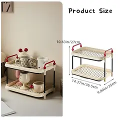 GENERICO - Organizador Multifuncional 2 Pisos Elegante