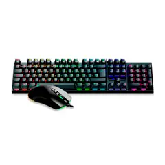 ANTRYX - TECLADOMOUSE GAMER BLUE SWITCH USB NEGRO PN AGC-3100KBL-SP
