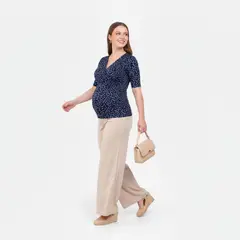 MOMMYLAND - BLUSA MATERNAL Y LACTANCIA CASUAL CUELLO V