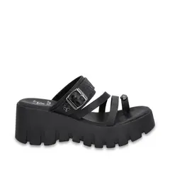 Gotta - Sandalia Plataforma Negra Mujer 65941
