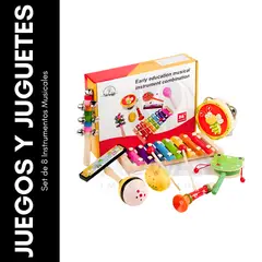 GENERICO - Set de 8 Instrumentos Musicales
