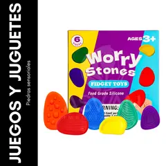 GENERICO - Set de 6 Piedras Sensoriales