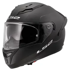 LS2 - CASCO FF806 FUSION NEGRO MATE VISOR TRANSPARENTE