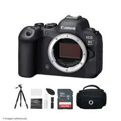 CANON - Cámara EOS R6 Mark II Cuerpo Solo + Kit Ultimate