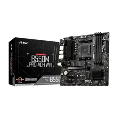 MSI - Motherboard B550M PRO-VDH WiFi AM4 - Placa Base Compacta con Cone
