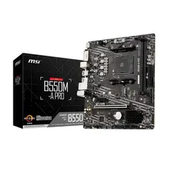 MSI - Motherboard B550M-A PRO para AMD - Placa base compacta y eficient