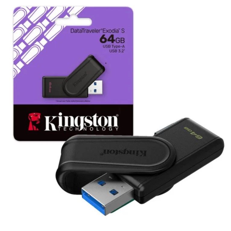 Memoria Usb - 64gb Usb-A 3.2 - Original Sellado