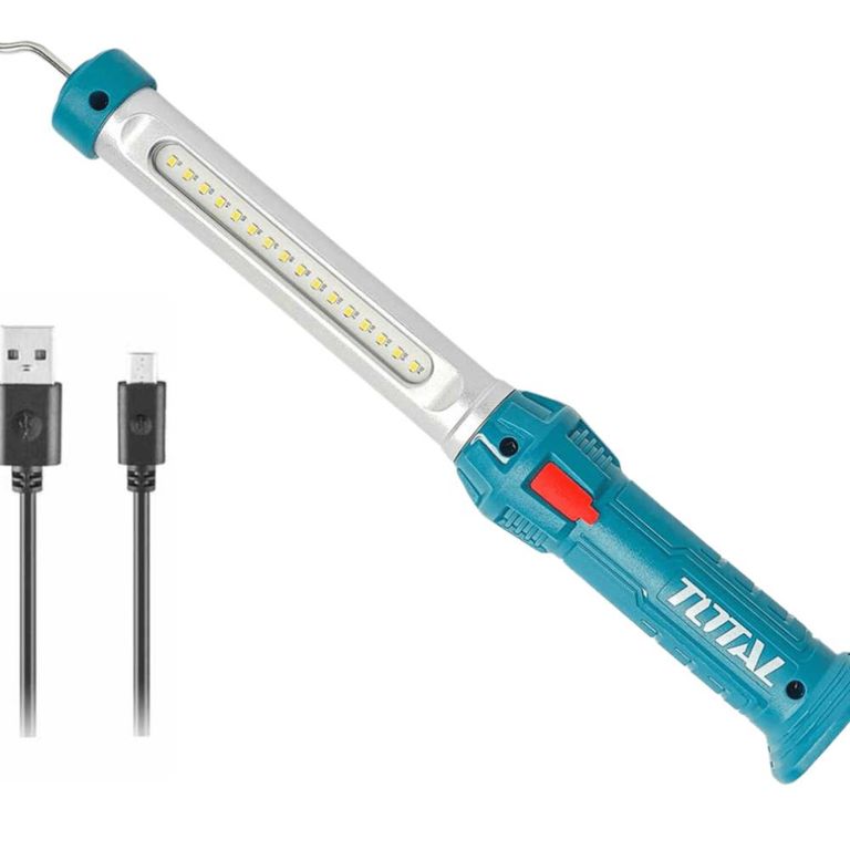 Lampara linterna de mano a bateria 36v total - MEGA IMPORT