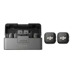 DJI - Mic 3 Micrófono Inalámbrico (2 TX + RX 1 + Estuche de carga)