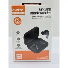 EWTTO - AUDIFONO BT INALAMBRICA ESTEREO 12 HORAS V5.4