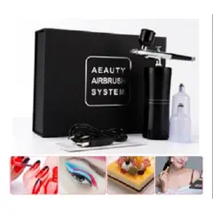 GENERICO - AEROGRAFO DE 3 VELOCIDADES INHALAMBRICO PARA MAQUILLAJE U OTROS USOS