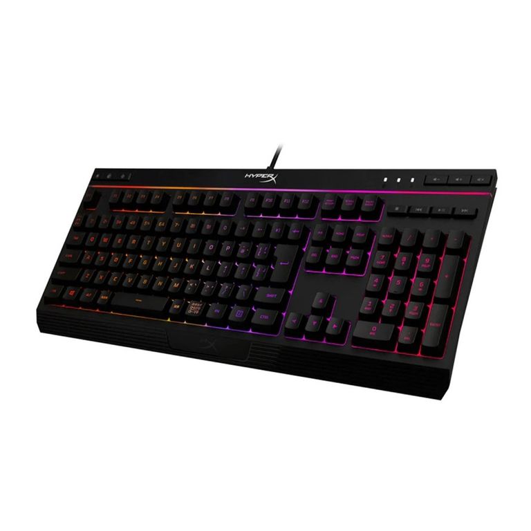 Teclado Hyperx Alloy Core Rgb, Retroiluminado, Diseño Mecánico, Ideal Para Gamers, Color N