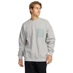 BILLABONG - Polera Hombre Austin Garage Crew Gris