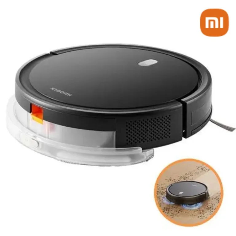 Robot Aspirador Inteligente Vacuum E5 2000PSI WIFI Negro