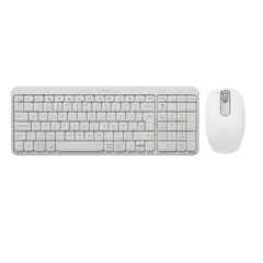 LOGITECH - Combo Bluetooth Teclado K250 y Mouse M196 Inalámbrico Blanco