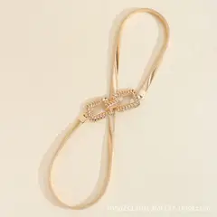 KAST PE - Correa Carmela Elástica para Mujer Dorado