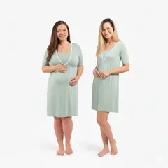 MOMMYLAND - PIJAMA CAMISON MATERNIDAD Y LACTANCIA