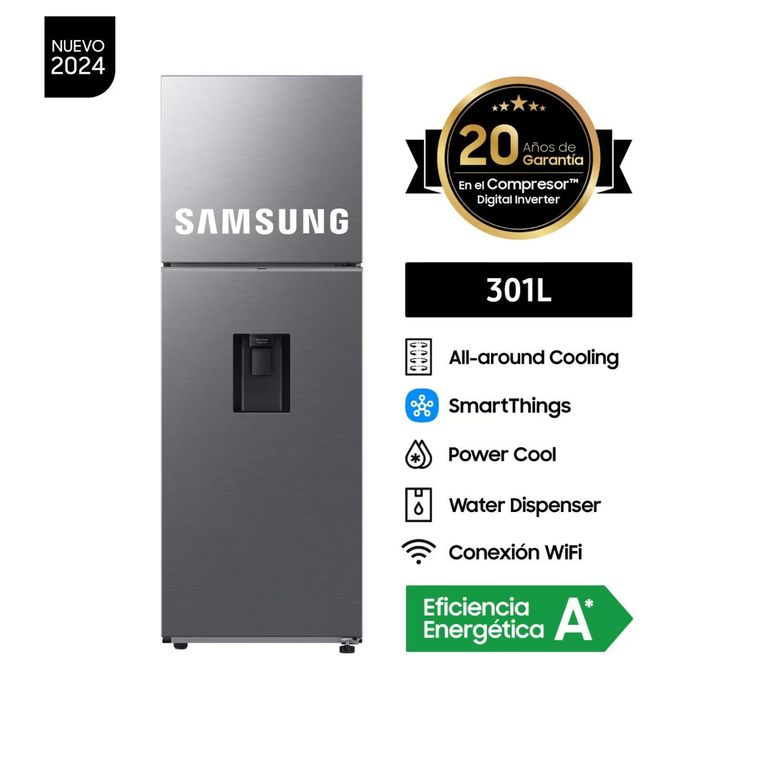 Refrigeradora 301 Lt No Frost Top Mount RT31DG5220S9PE