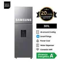 SAMSUNG - Refrigeradora 301 Lt No Frost Top Mount RT31DG5220S9PE